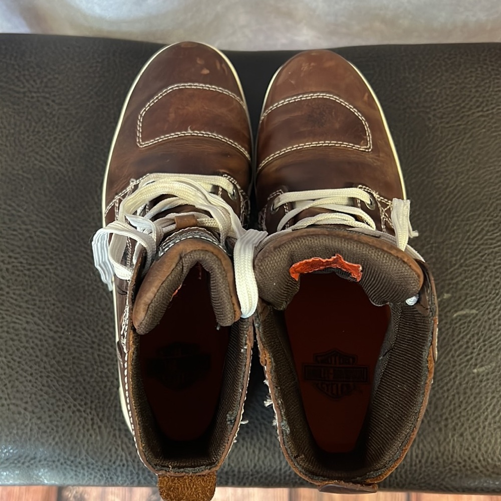 Men’s Harley Davidson Riding Sneakers EUC - Picture 7 of 8